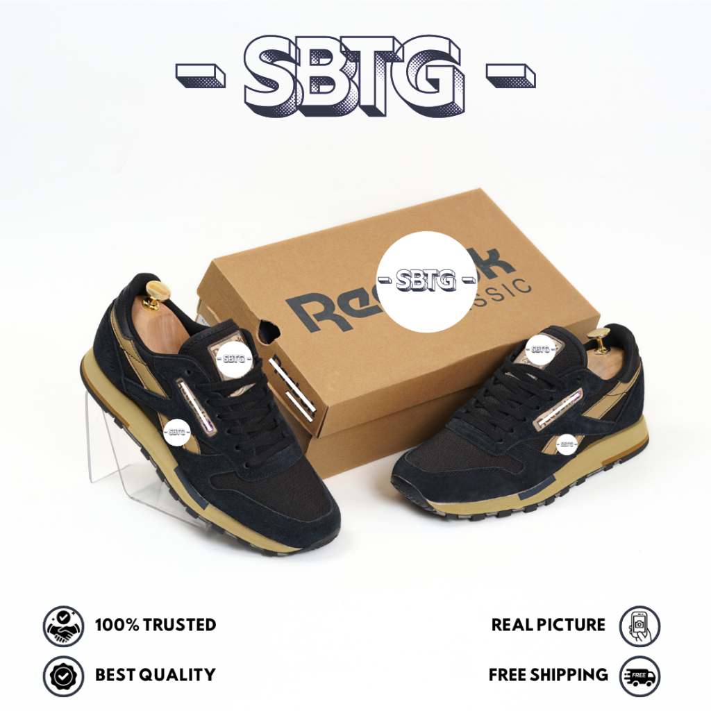 SBTG - Sneakers Reebok Utility Classics Series Pria Made In Vietnam 100% BNIB