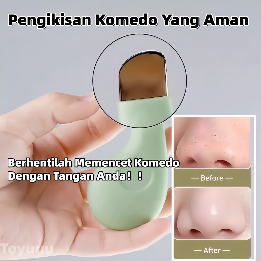Kulit Komedo Pisau/Jerawat Alat/Silikon Wajah Gores Sekop/Kecantikan Mesin/Menghilangkan Komedo Hidu
