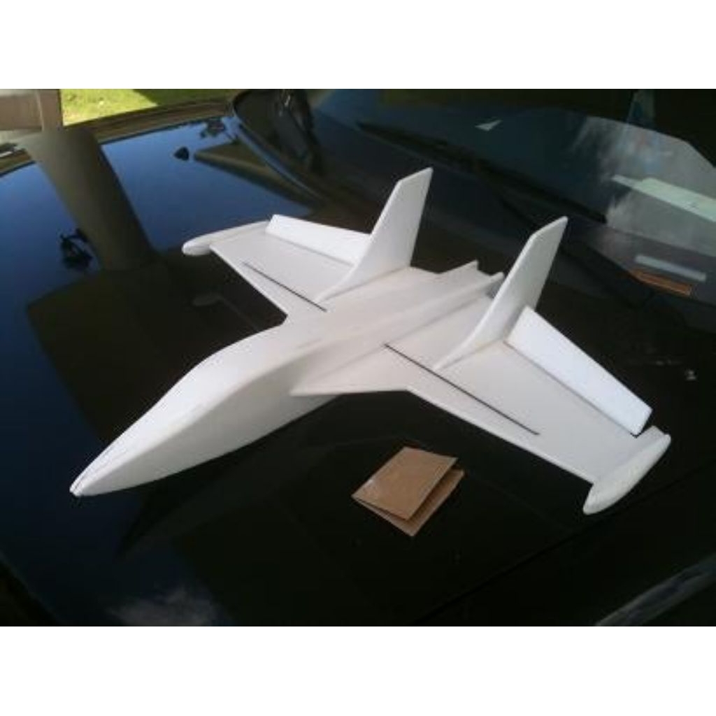 pesawat rc prime jet-8  polyfoam