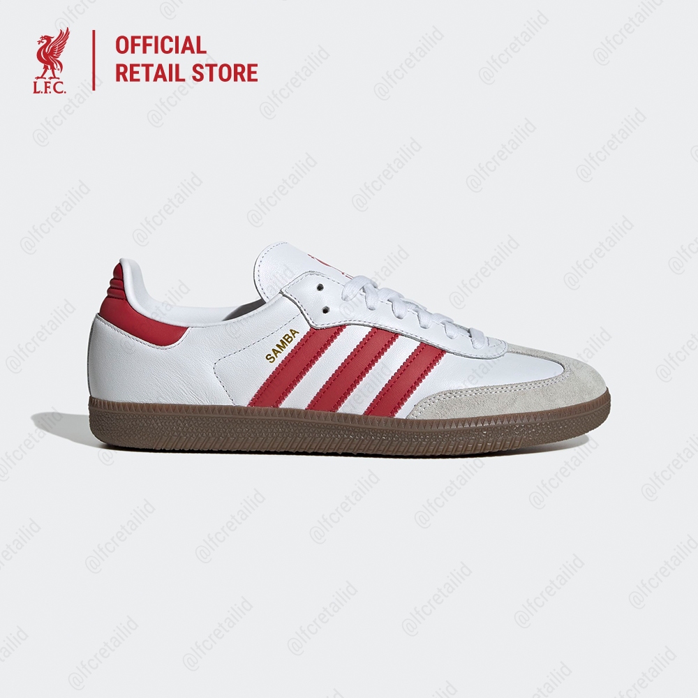 Liverpool FC adidas Samba Men Shoes - Official LFC Sepatu Original Pria