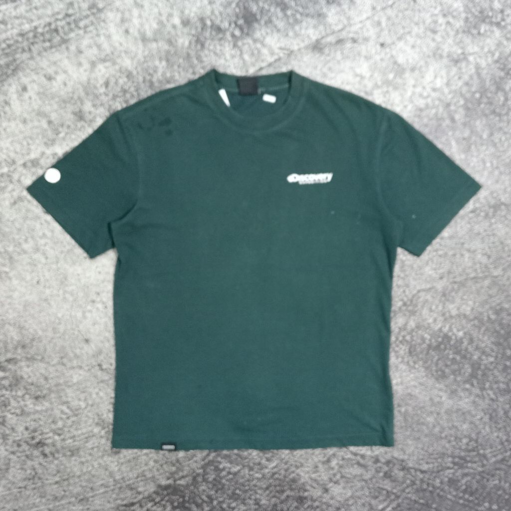 Kaos pria DISCOVERY EXPEDITION small logo sablon murah size L