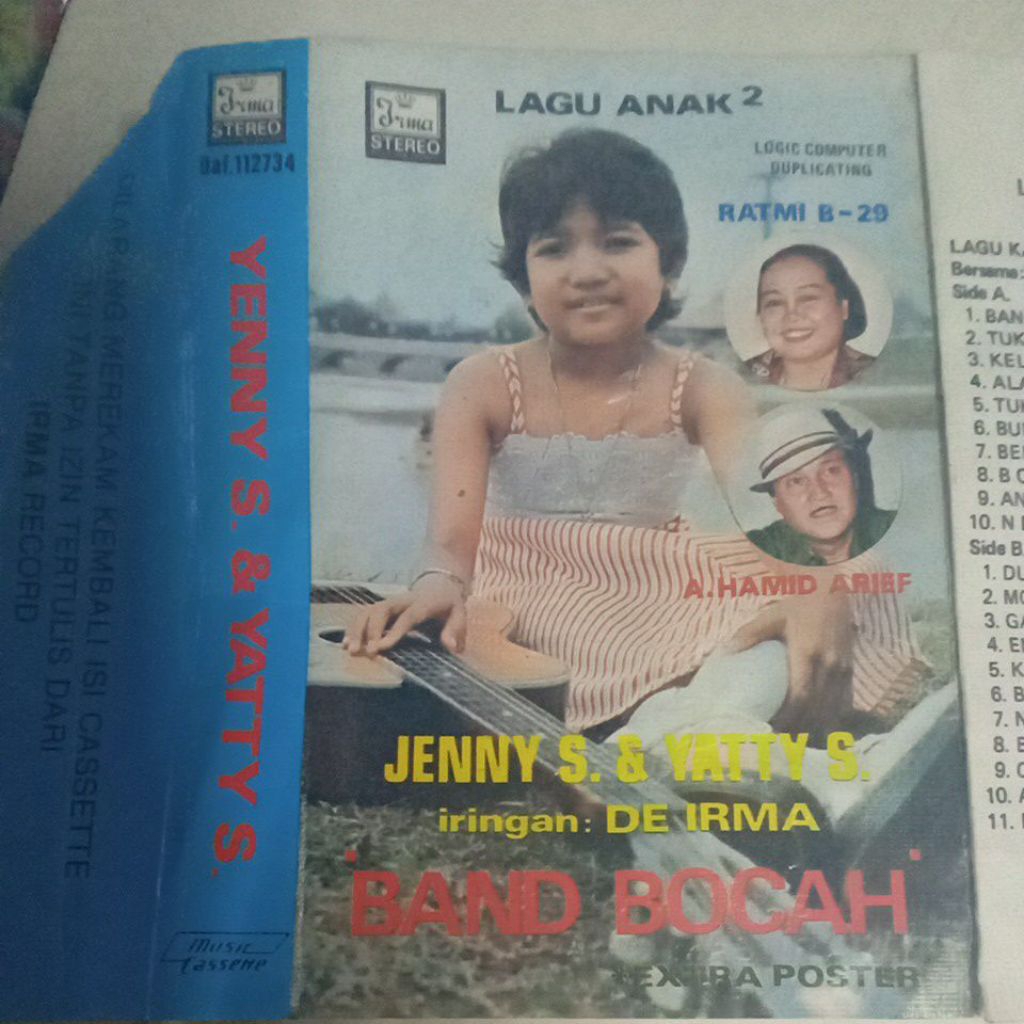 kaset pita JENNY & YATTY S AA118