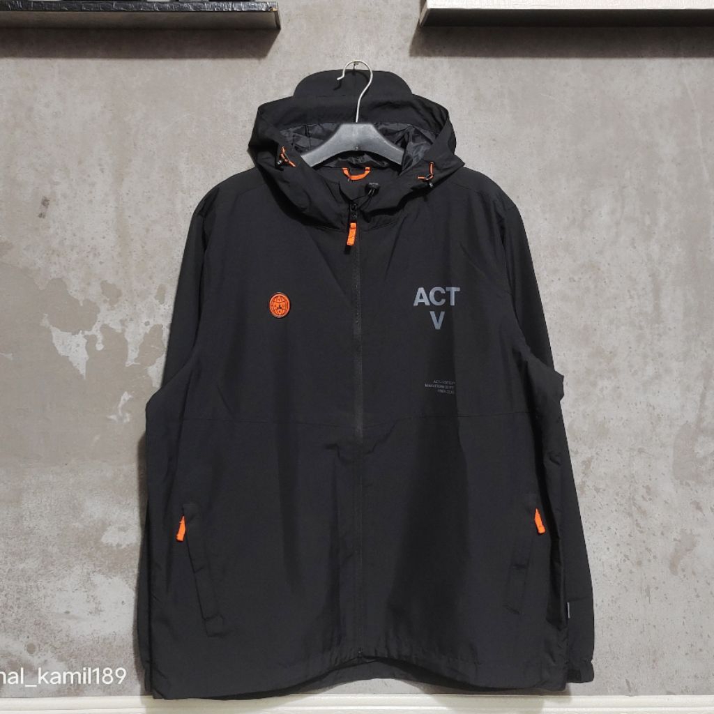 JACKET OUTDOOR BLOODS ACTV ZOID BLACK ORIGINAL.