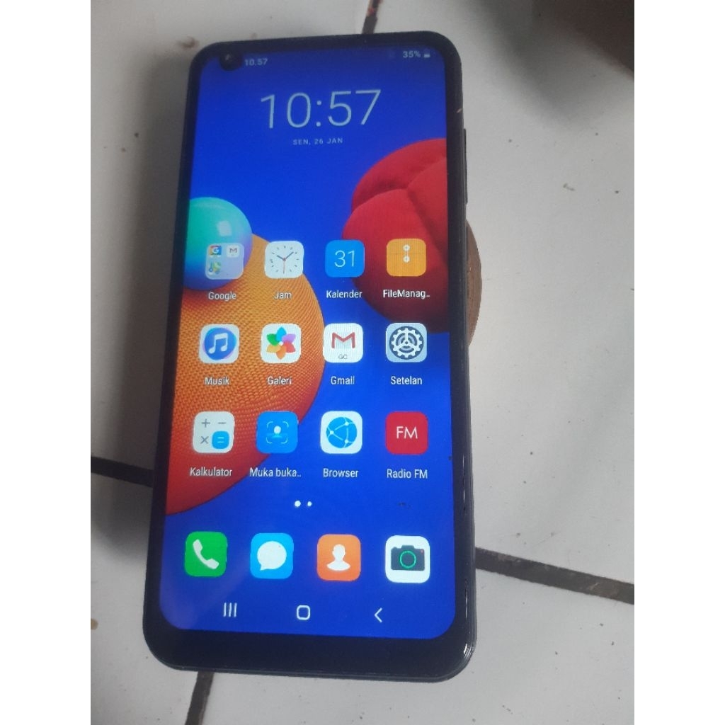 lcd welcome hd screen a5s copotan