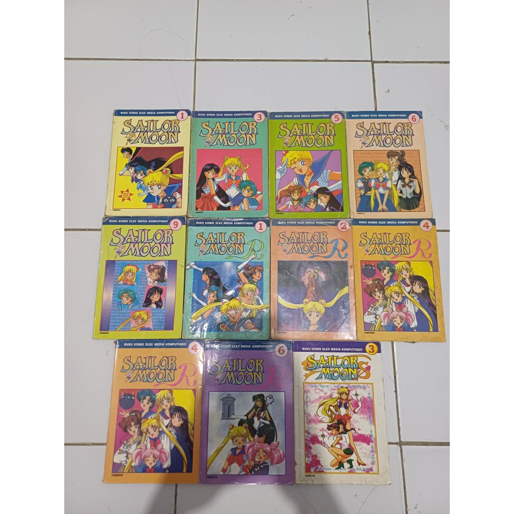 Komik Sailormoon 11 buku