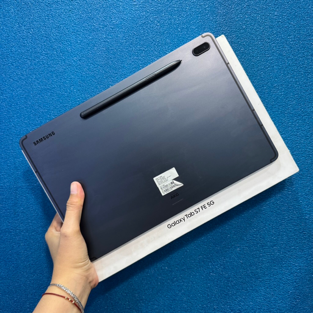 Samsung Tab S7 Fe 6/128gb second bekas pakai normal fullset ori