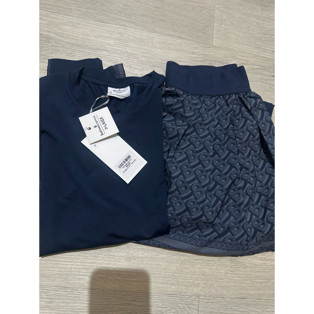 LAICA X Buttonscarves athleisure skirt legging set with top