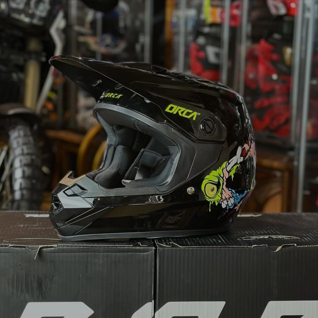 Helm ORCA Rsv Roamer Edition Supermoto Cross Original