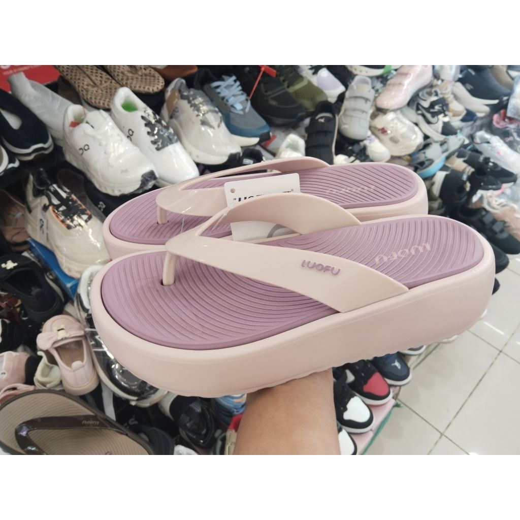 SENDAL JEPIT LUOFU ORIGINAL MODEL TINGGI