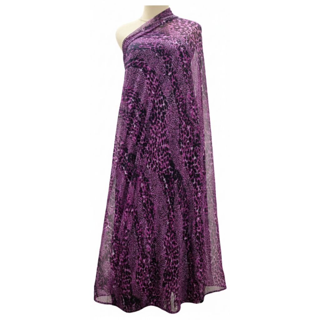 Kain Chiffon motif/per meter/sifon motif cantik/motif lucu/motif bunga/murah meriah