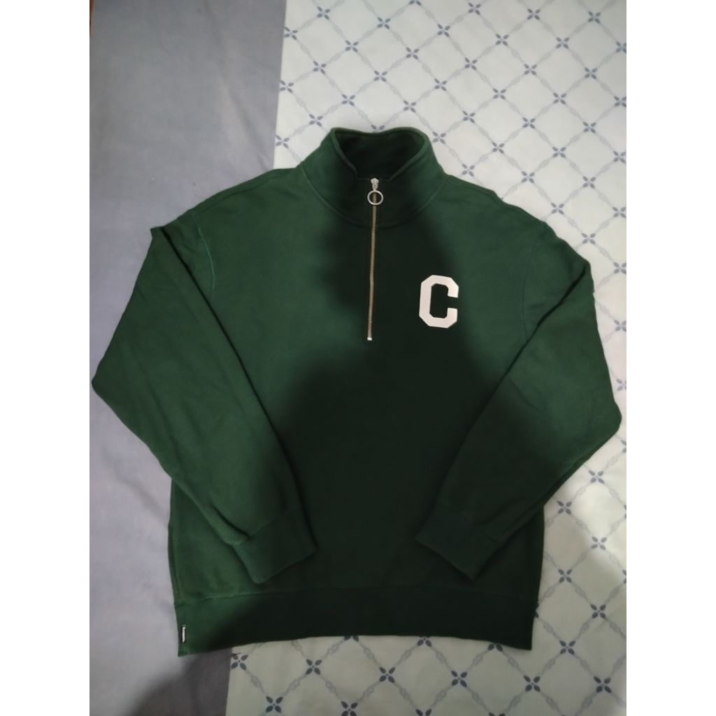 CREWNECK HALF ZIPPER COVERNAT
