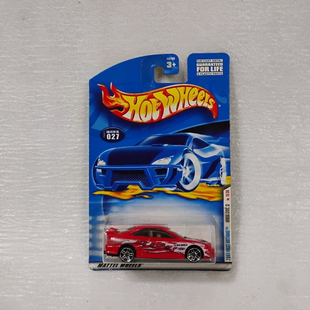 hot wheels Honda Civic si merah first edition