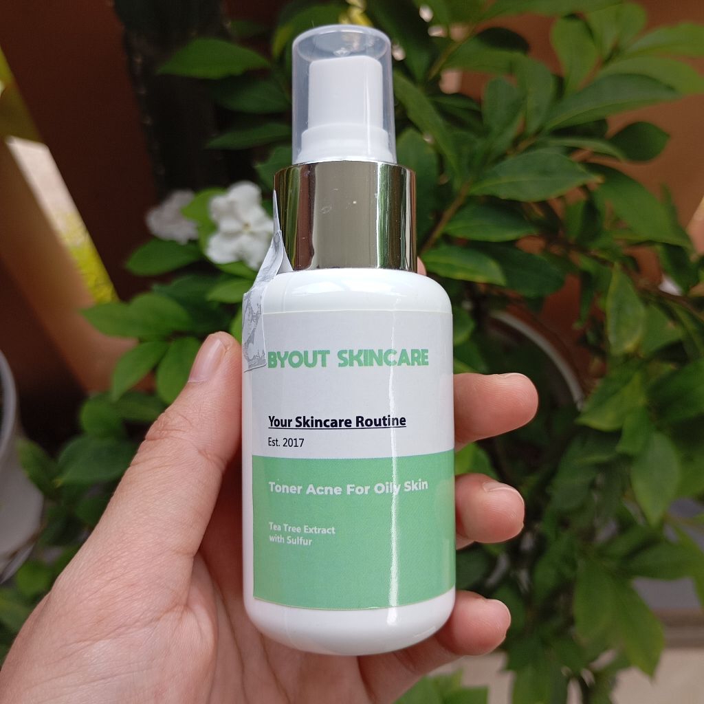 TONER ACNE FOR OILY SKIN BYOUT BY NISA ORIGINAL BYOUTBYNISA SKINCARE BPOM AMAN BUMIL BUSUI