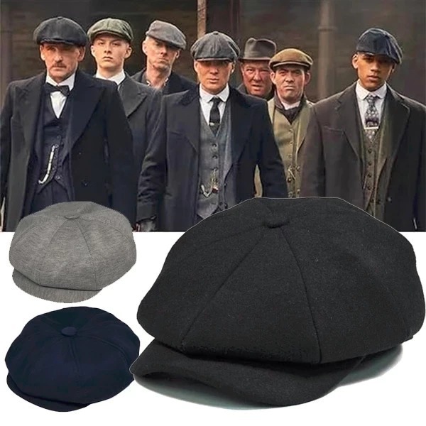 Cabstwo ID Topi Baret Pria Blinders Cap Newsboy Import Style Korea Terbaru COD