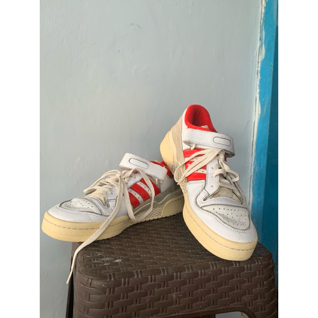 [ Spesial Sale ] Sepatu Adidas Forum Red Low 84 Look Like Home Alone