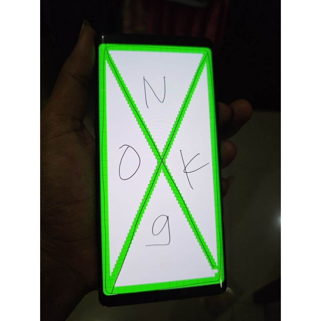 Lcd samsung Note 9 ori copotan