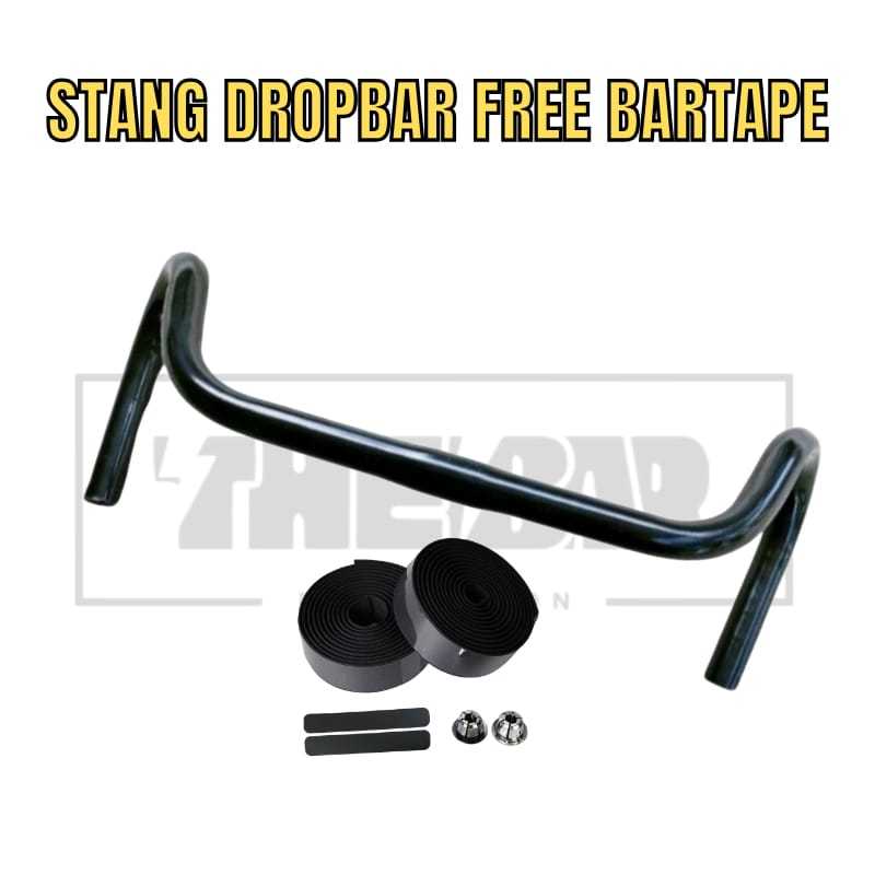 Stang sepeda Balap standar 25,4mm setang sepeda dropbar stang fixi mtb minion roadbike