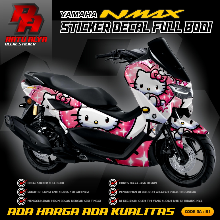 DECAL STICKER NMAX OLD FULL BODY/CUSTIM DESIGN