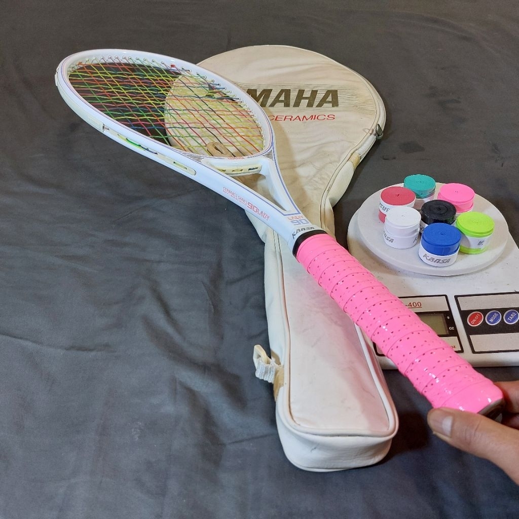 RAKET TENIS ORIGINAL YAMAHA LADY 90 BEKAS MASIH MULUS 350G