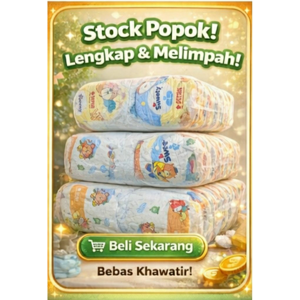 Pampers Bayi Curah Original – Kulit Tetap Kering & Bebas Ruam