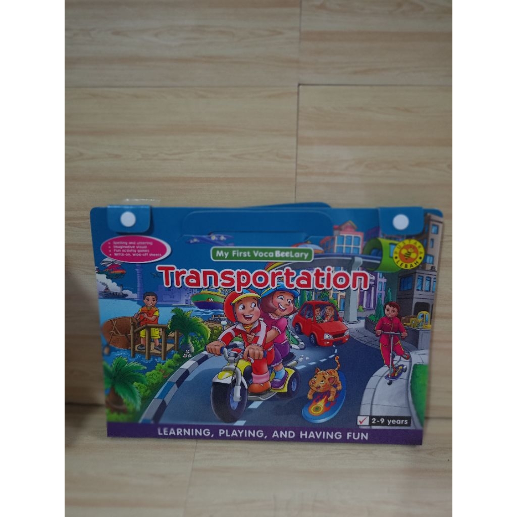 BUKU ANAK: MY FIRST VOCABEELARY TRANSPORTATION