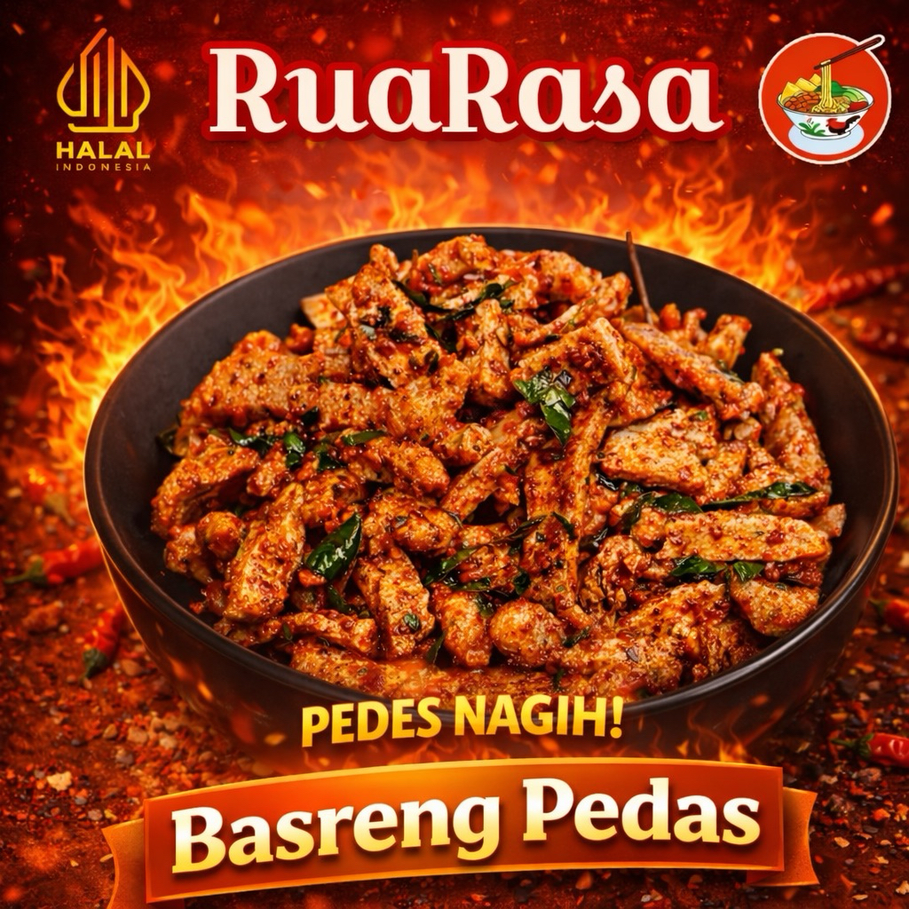 Basreng Pedas daun Jeruk 100 Gram Termurah Makassar