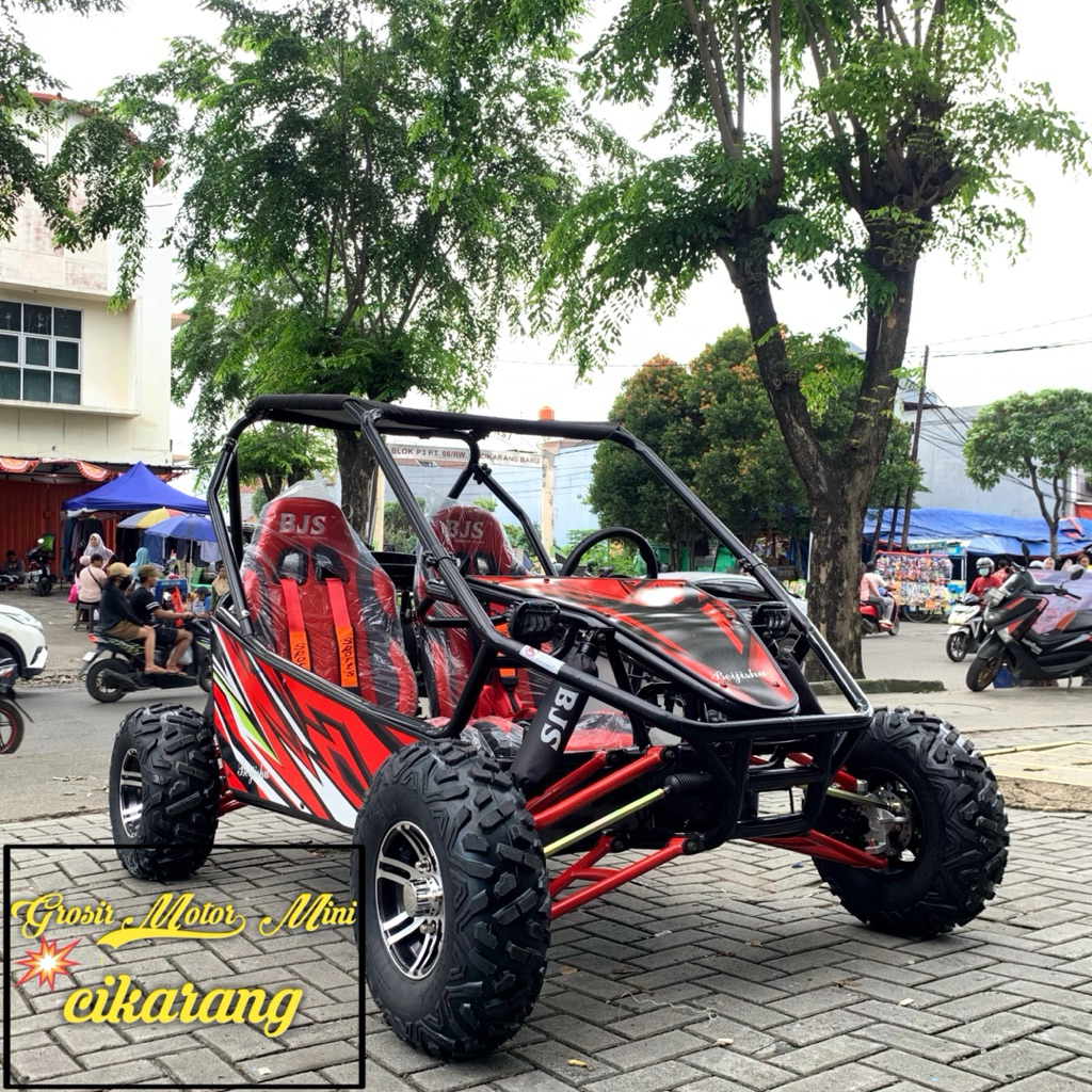 GOKART 200CC MATIC RING 10 MESIN 4TAK