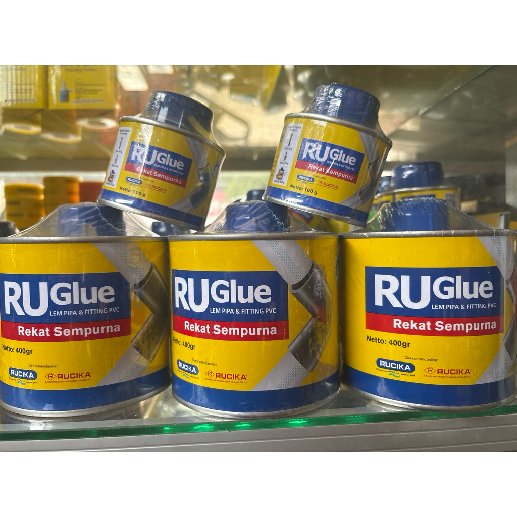 Lem PVC RUglue / Lem pipa pvc ruglue