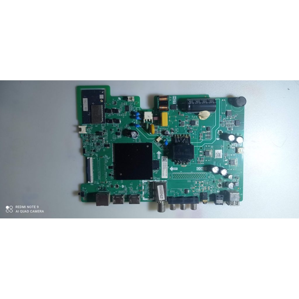 MB TV LED Polytron 32AG5959 Rusak Lampu kedip merah MAINBOARD MOTHERBOARD PSU Normal Deskripsi