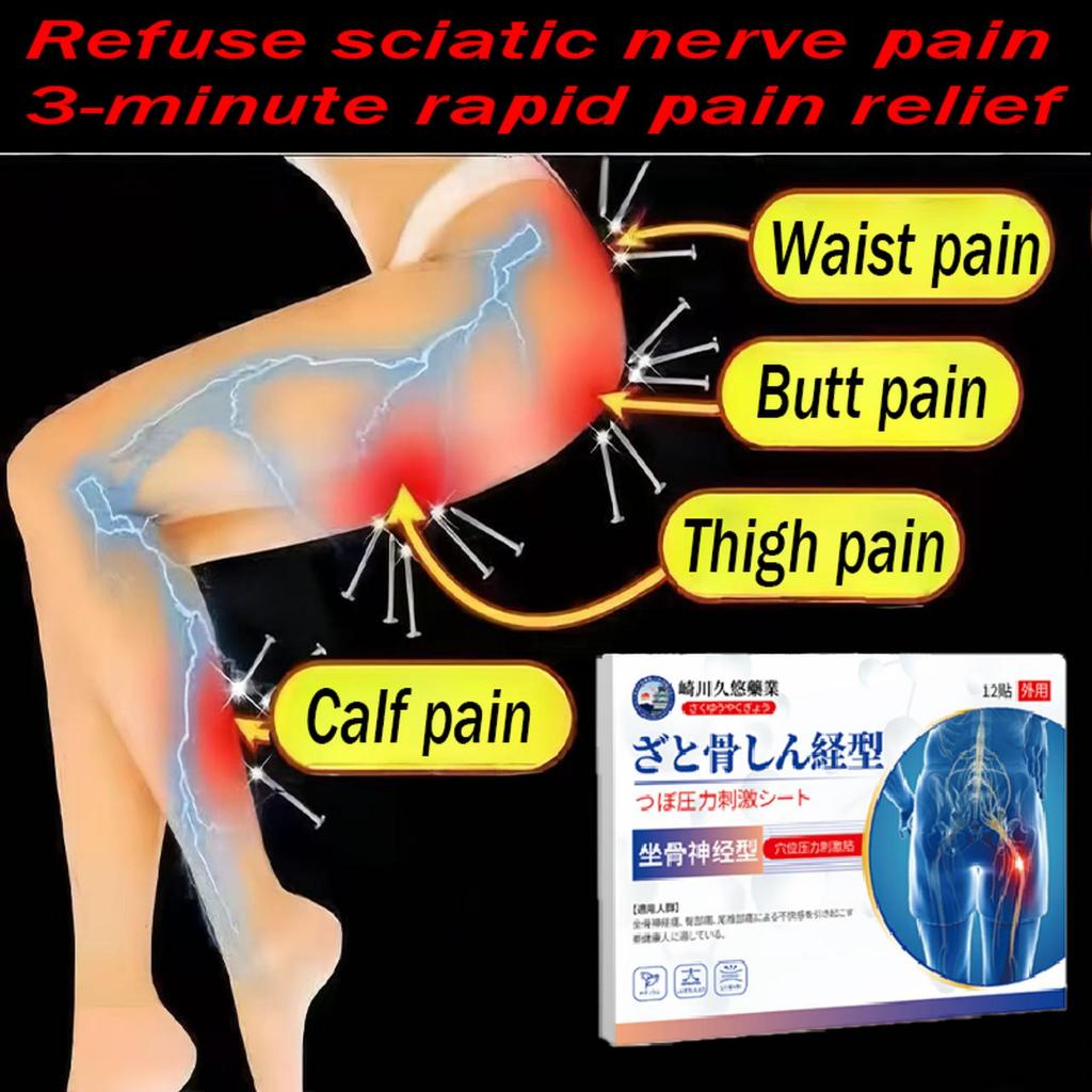Obat Sakit Pinggang sciatica Saraf Kejepit Pinggang Sakit Bokong dan Sampai Kaki Koyo saraf kejepit 