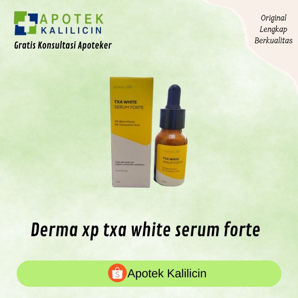 DERMA XP TXA WHITE SERUM FORTE 15 ML