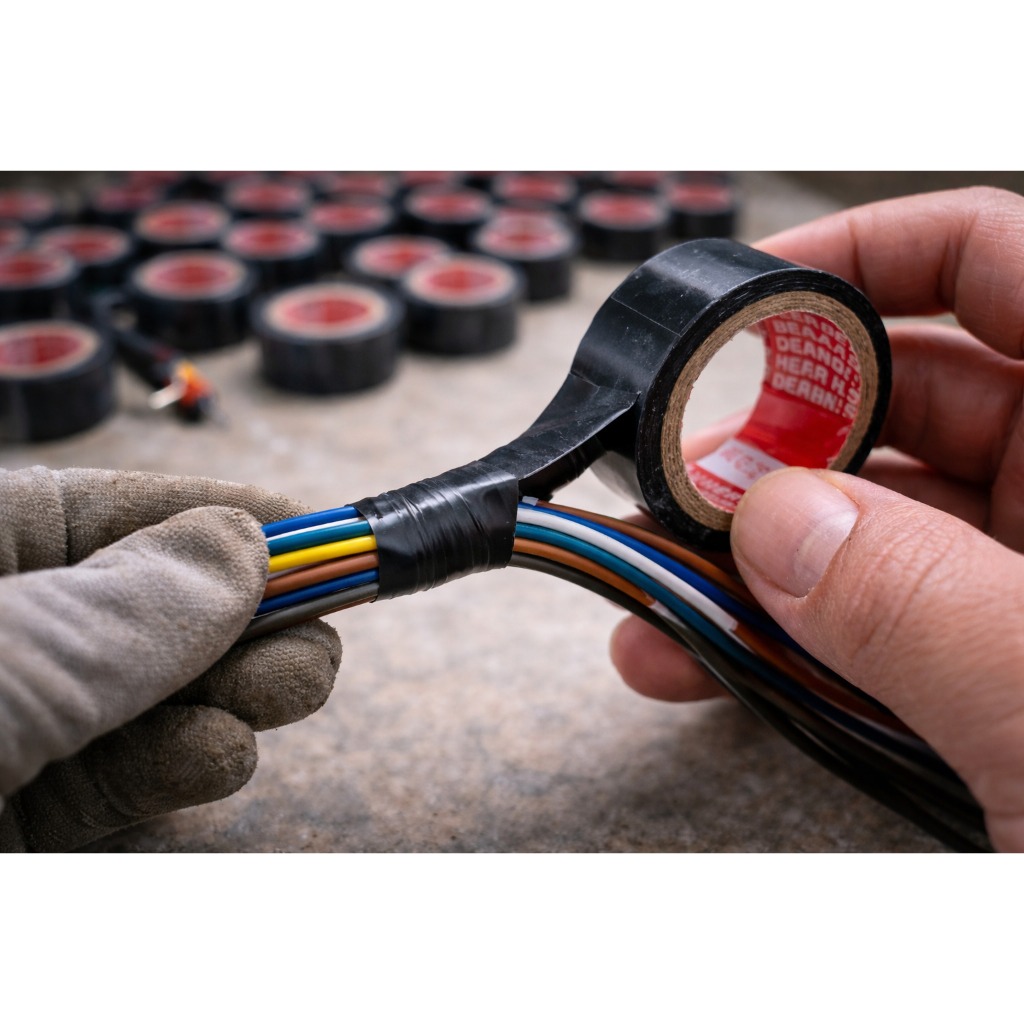 Isolasi Listrik Bekas | Isolasi Kabel Setengah Pakai Hemat Biaya Murah Berkualitas