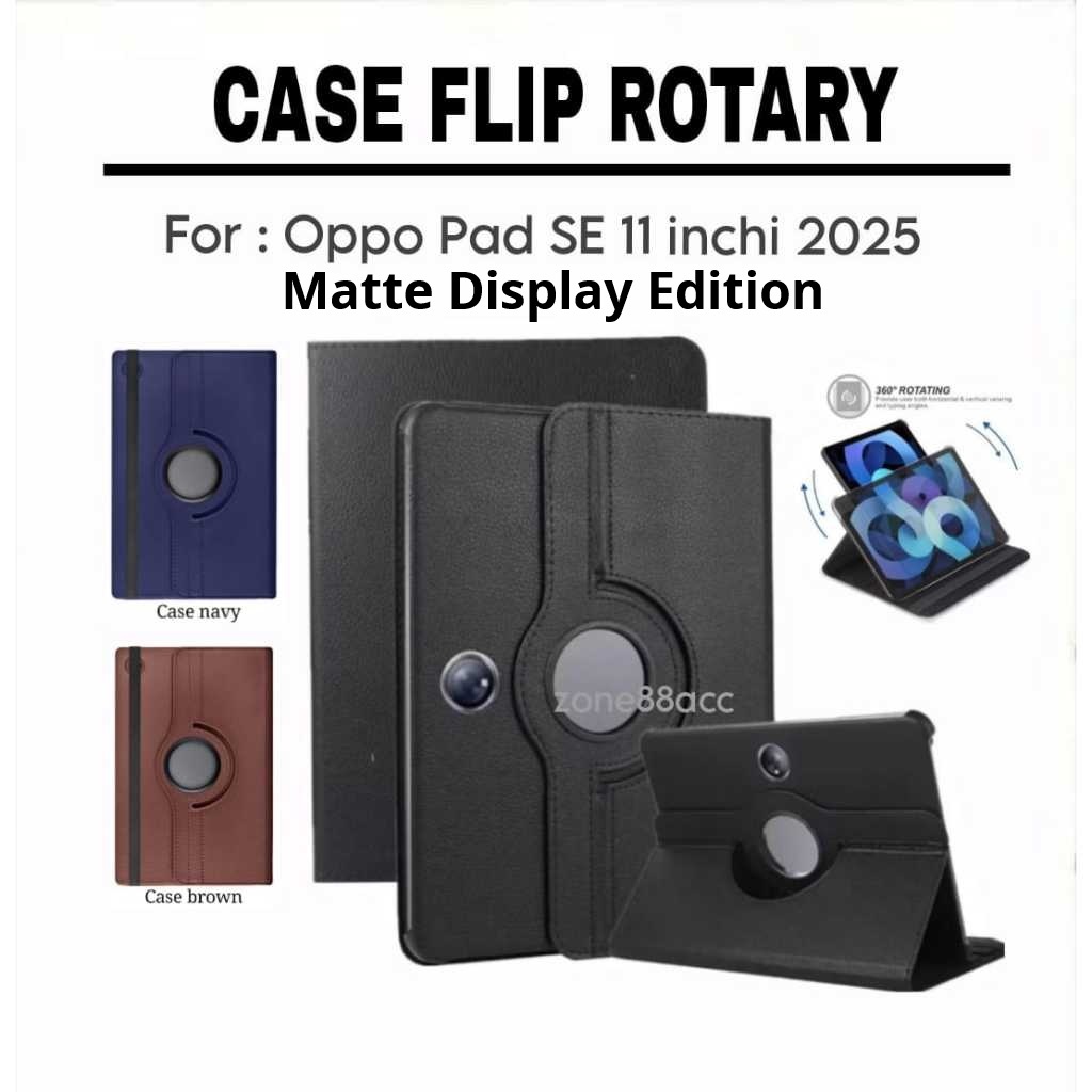 Sarung Rotary Oppo Pad SE 11"inch 2025 / case oppo pad se 11 inch / case oppo pad se / casing oppo p