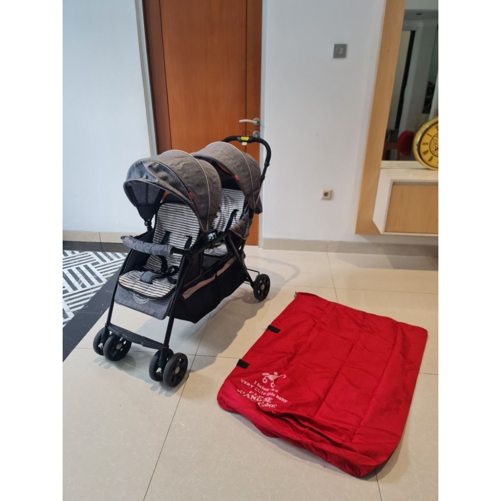 Baby's Only T2 Tandem Stroller double stroller dua anak stroller depan belakang
