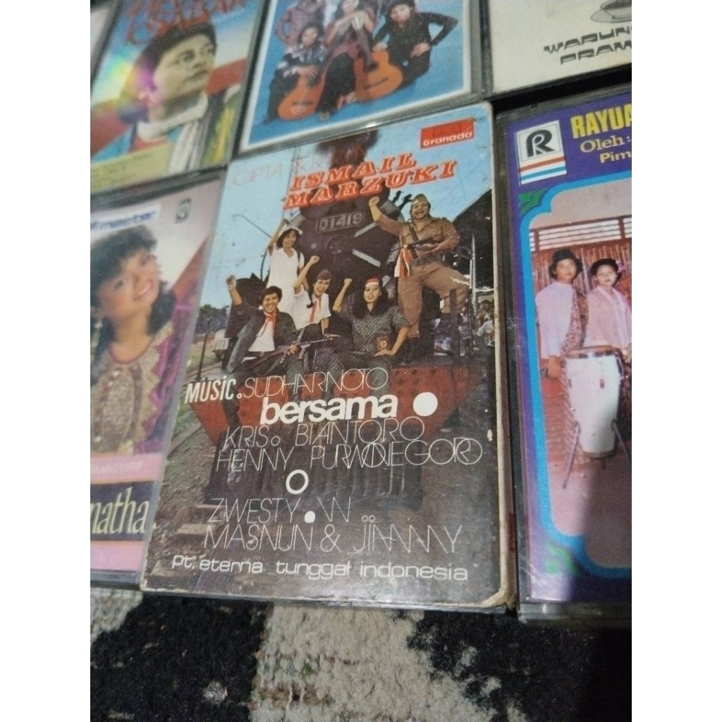 kaset pita cipta & karya ismail marzuki /