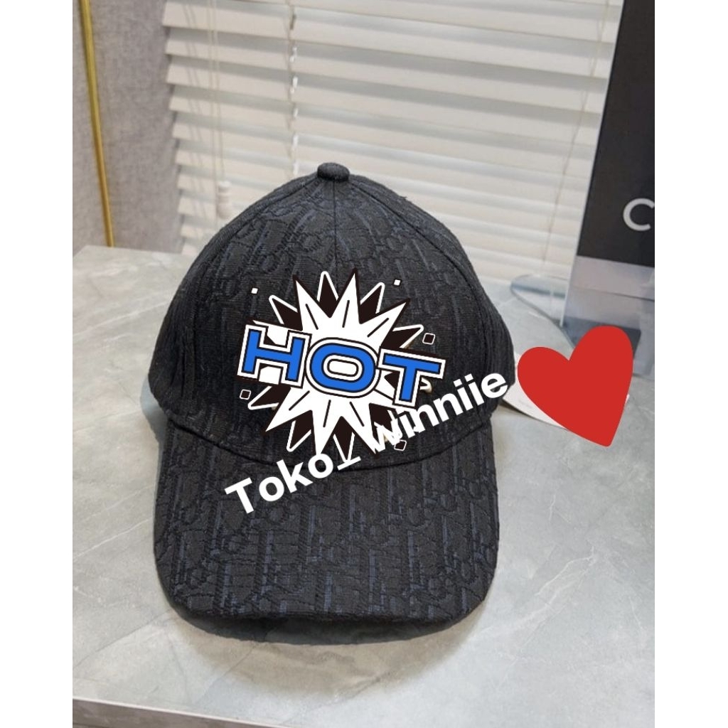 Topi pet baseball cendor topi import premium wanita dan pria