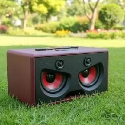 Speaker Portable Karaoke Bluetooth Burung Hantu - 12 Rb maH