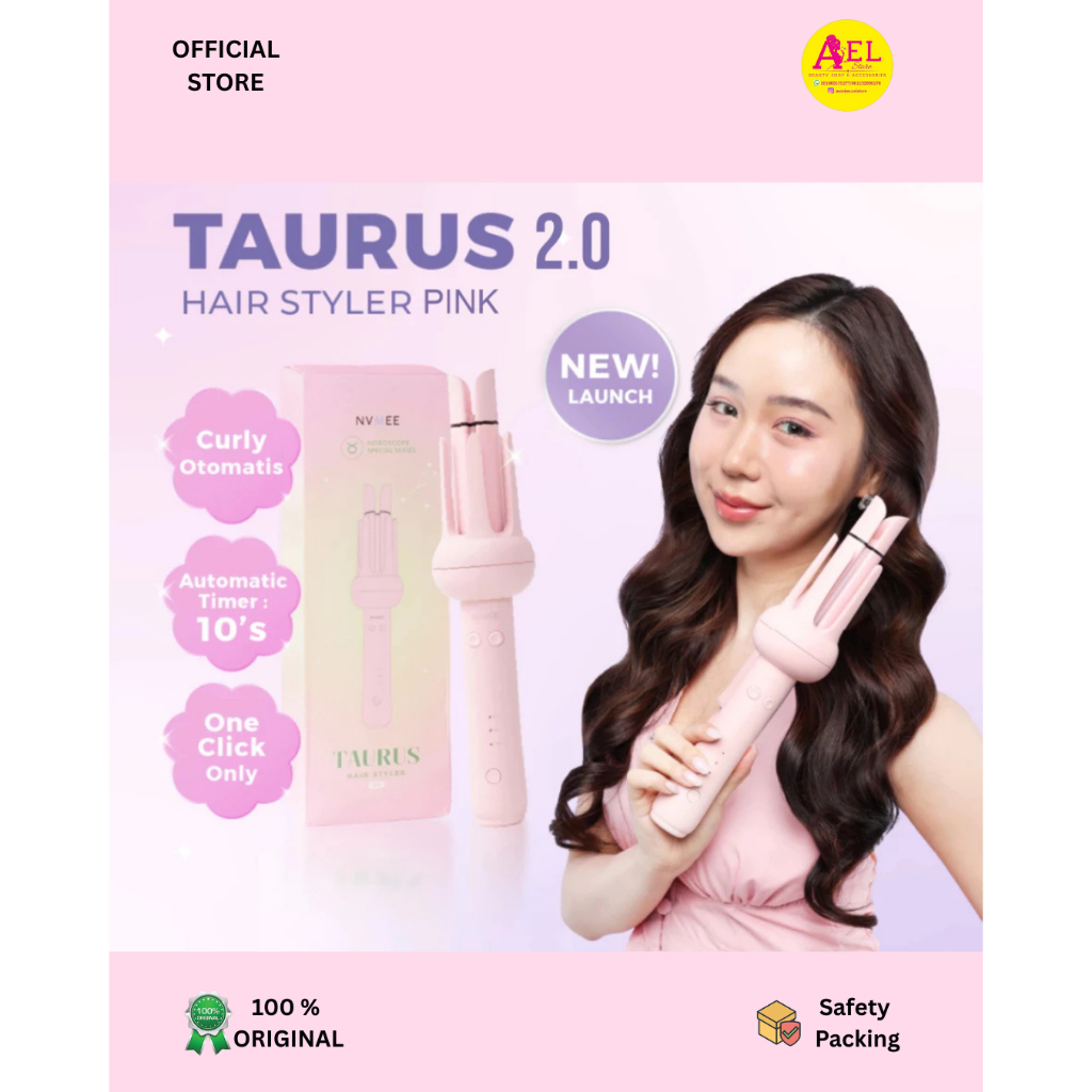 NVMEE - Taurus Hair Styler 2.0 | Catokan Keriting Otomatis