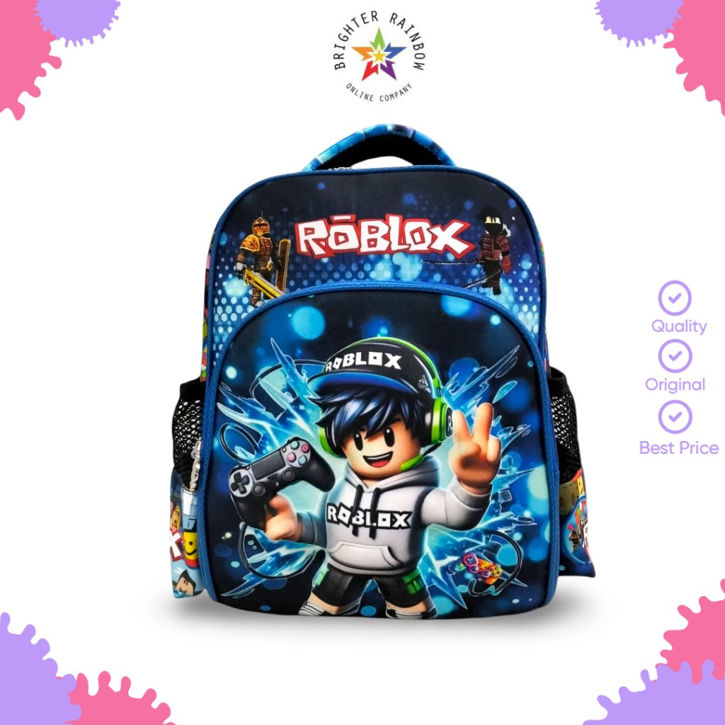 Tas Ransel Reboner 32196 Anak Laki ROBLOX Karakter Lucu