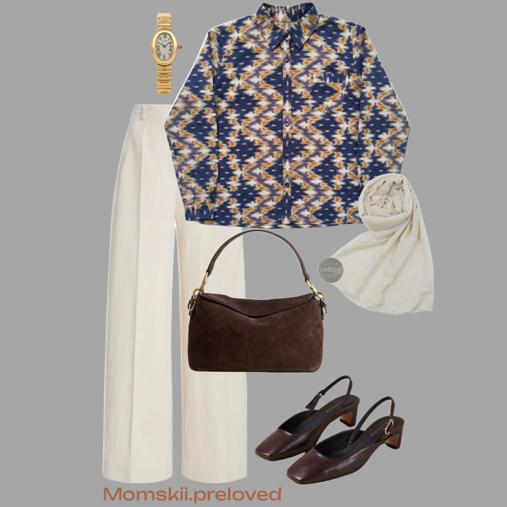 Atasan Batik Wanita Preloved