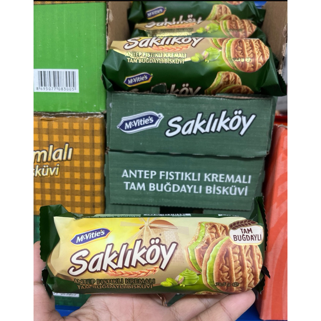 MCVITIES SAKLIKOY SNACK SEHAT GANDUM BISKUIT GANDUM ORIGINAL TURKI MCVITIES