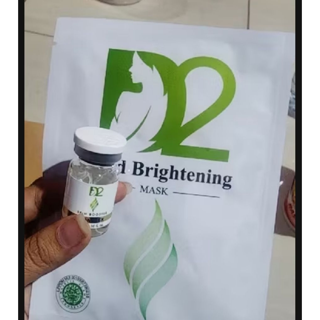 PASTI ORI   D2 skin booster complex brightening PDRN dna salmon terbaik dan berkualitas