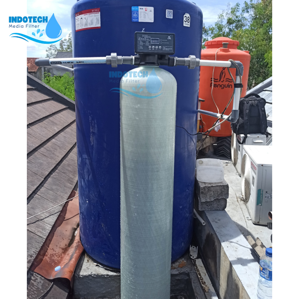 Filter Air Sumur Bor - Filter Air Zat Besi - Air Kuning dan Bau - Filter Air Otomatis Backwash