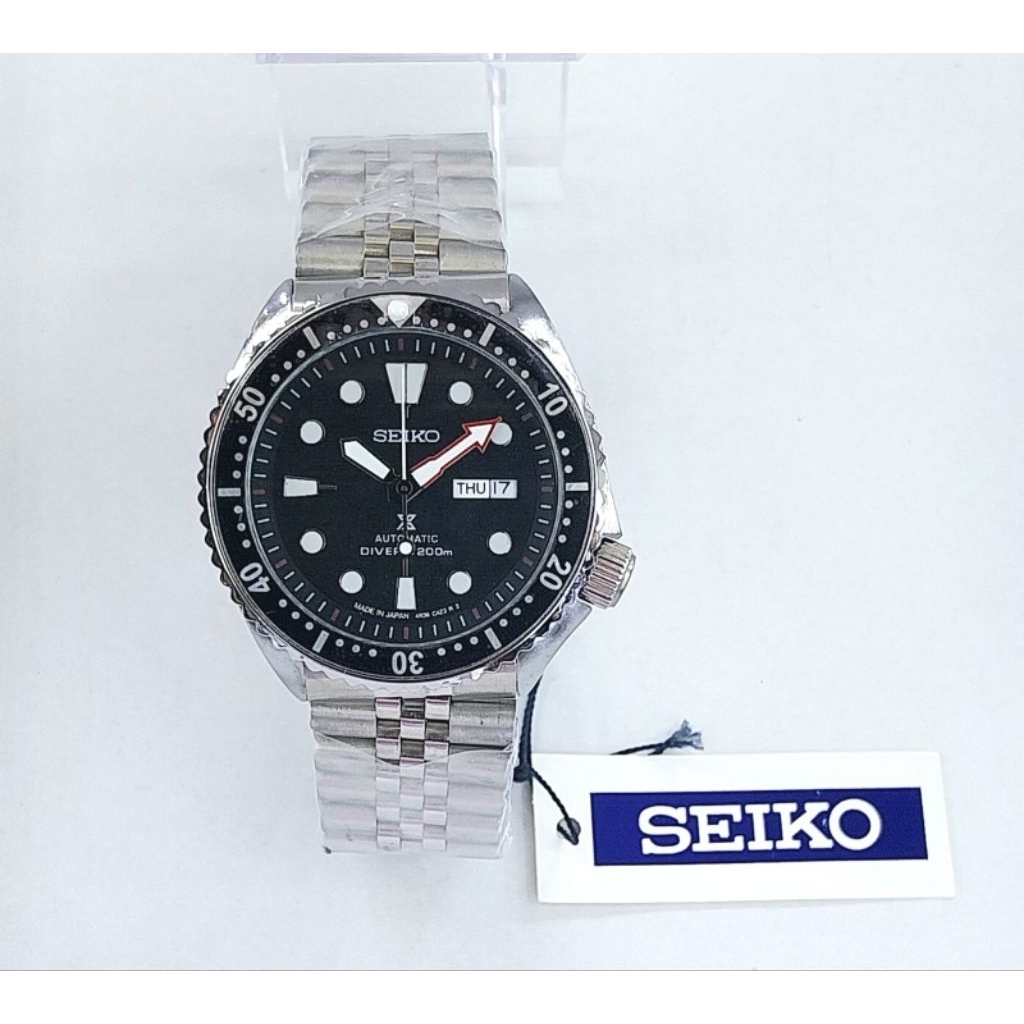 GROSIR TERMURAH...Jam Tangan Pria Keren New AUTOMATIC SEIKO DIVER'S PEPSI.BATMAN.COCA COLA & SAMURAI