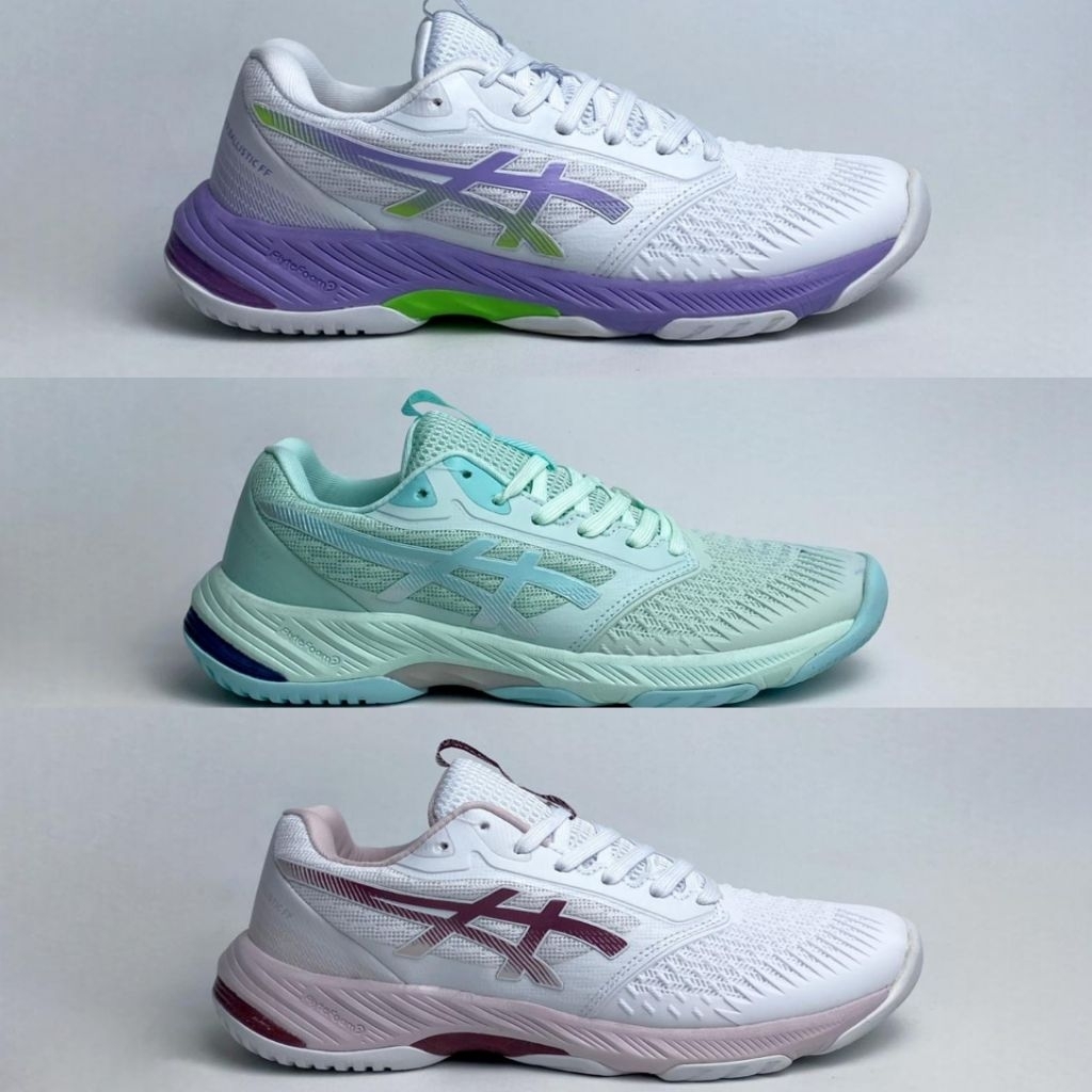 Sepatu Volly Ball Asics Netburner Balistic FF Low Super Premium