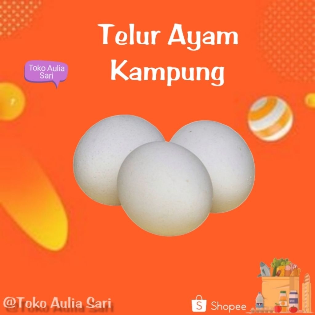 Telur Ayam Kampung ,Asli Ayam Kampung