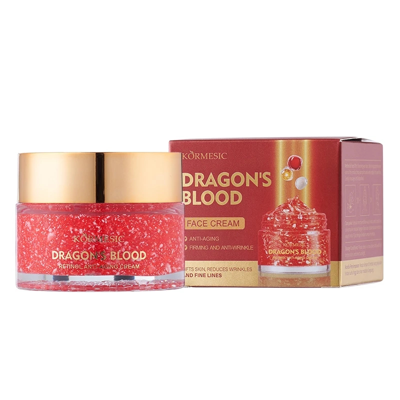 Dragon's Blood Retinol Cream Anti Aging | Mengencangkan Wajah Anti Kerut Flek Hitam Bpom