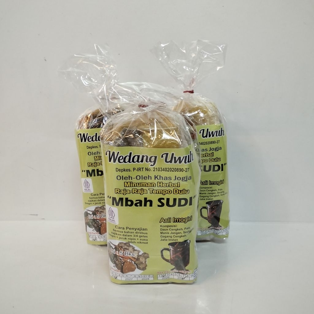 5Bks Wedang Uwuh Mbah Sudi Asli Imogiri