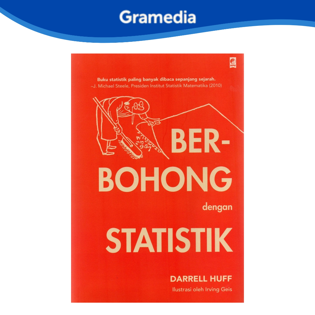 Gramedia Makassar - Berbohong Dengan Statistik