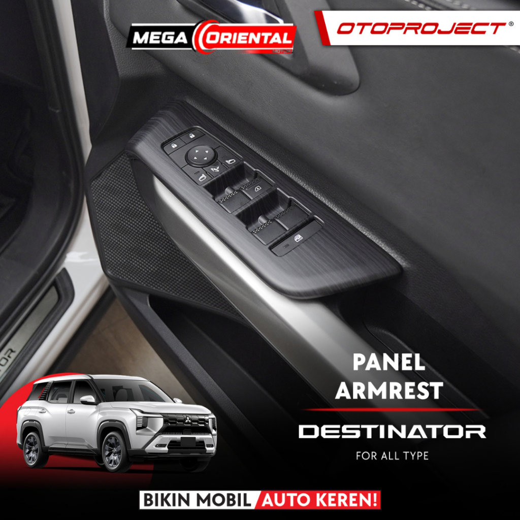 Otoproject Panel Armrest Mitsubishi Destinator | Cover Armrest Destinator 4 pcs Mega Oriental